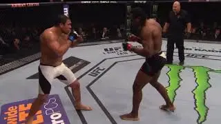 UFC - Francis Ngannou vs Luis Henrique - Slow Motion Knock Out