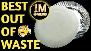 Best out of waste paper plates crafts | Easy paper plate crafts  | disposable plate Crafts