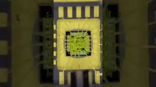 Inside a micro chip #ai #electromagnetic #electronic #fpga #vlsi