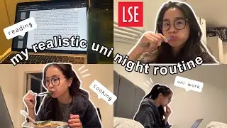a very realistic LSE student night routine + answering FAQs🧚