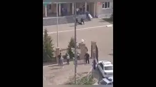 КАЗАНЬ | Момент стрельбы | Первые кадры очевидцев
