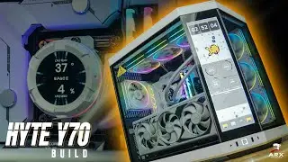 Hyte Y70 Case Build Subscriber's Dream Case SEE Tips and Tricks HERE!