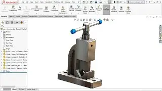 Solidworks Tutorial: Pipe Vice Design in the Solidworks