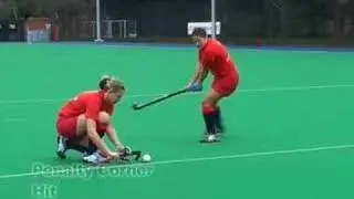 Fieldhockey Penalty corner