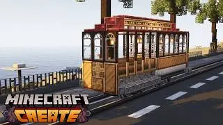 American Retro Tram | #createmod