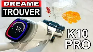 👍ЖЕНА в ШОКЕ! Моющий Dreame Trouver K10 Pro - 15ОООПа, БОЛЬШОЙ ЭКРАН и АВТО ОЧИСТКА