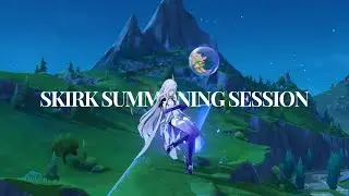 ASMR | Genshin Impact ✧ Summoning Skirk 🐳🩵 Close-Up Whispering