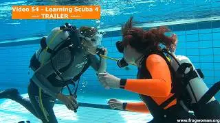 “Learning Scuba 4” - TRAILER - Nicole, Jennifer, Eva [54th video of Project F]