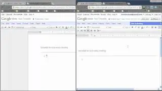 Collaborate on Google Single Document