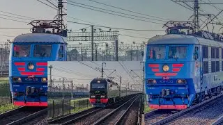 Утренние поезда на станции «Сортировочная»