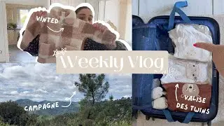 WEEKLY VLOG Mai : On part avec les twins ! 👶🏻👶🏻