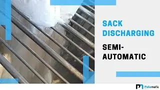 Sack discharging - Semi-automatic station - Ergotip® | Palamatic Process