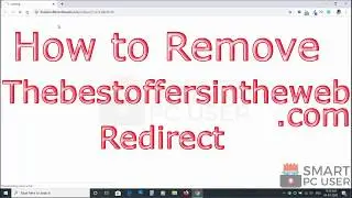 How to Remove Thebestoffersintheweb.com Redirect Hijacker
