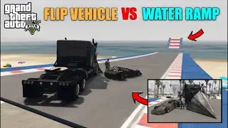 GTA 5 Under Water Challenge Buggy vs Wedge on Water Ramp | Squro