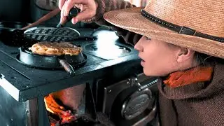 Pioneer Cooks: Waffles Over The Fire 🔥
