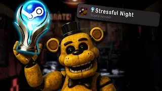 I Got The PLATINUM TROPHY In Five Nights at Freddy's