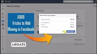 How To Add Money In Facebook Account After Created Campaign| Easy Tricks 2020 Hindi