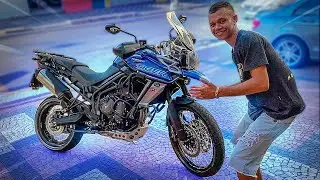 PEGUEI UMA TIGER XCX 2019! *minha próxima moto?