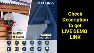 HIFOCUS WIFI CAMERA|HC-IPC-SD30T 