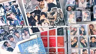 final storing new kpop photocards in my binders of 2024 ✮ twice, nct, skz, kiof, enha, txt + more !