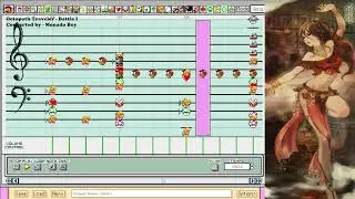 Octopath Traveler : Battle 1 - Super Mario Paint