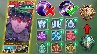 GLOBAL X.BORG BEST BUILD & BEST EMBLEM SET NEW UPDATE!!🔥 BROKEN BUILD FOR AUTO WIN! (Must Try) MLBB