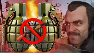 LIVE - GTA 5 SÓ COM GRANADAS ATÉ ZERAR, É possível? #5