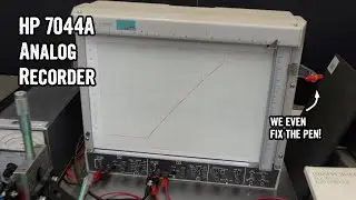 HP 7044A X-Y Recorder Restoration