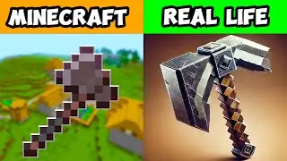 MINECRAFT MOBS VS SUPER REAL LIFE | Super Realistic 4k