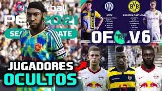 PES 2021 TOTALMENTE LICENCIADO | OPTION FILE DEFINITIVO V6 || PS4 - PS5 - PC