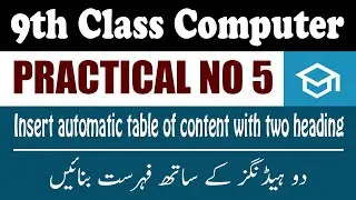 Practical No  5  Class 9 - Computer Science