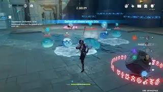 Defeat All Slimes Within 30 seconds In Genshin Impact!