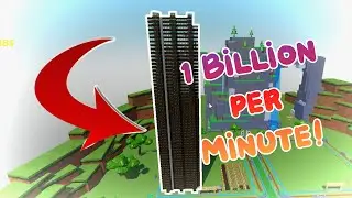 1 Billion Per Minute Farm Tutorial in Block Tycoon | ROBLOX