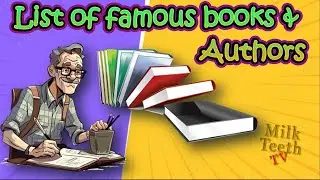 List of 15 Famous Books & Authors | Learn with Fun