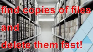how to find duplicates of any files and delete them fast using CZKAWKA