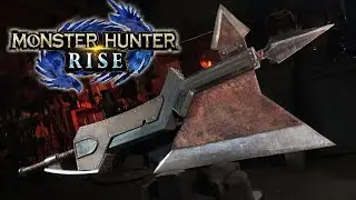 Forging a GIANT Axe from [Monster Hunter]