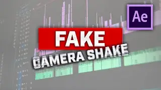 Add Camera Shake to clips - After Effects Tutorial