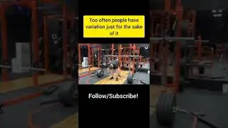 EXERCISE VARIATIONS- HAVE INTENTION! #programming #hypertrophy #powerlifting #sbd #gains