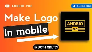 How to make a logo in mobile?