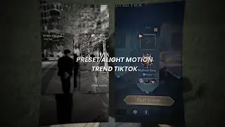 preset alight motion trend tiktok
