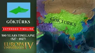 EU4 Timelapse | What if Göktürks had Max Technology?