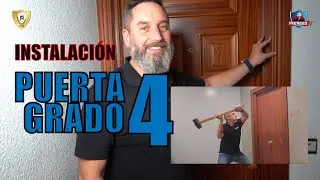PUERTA ACORAZADA GRADO 4 KIUSO ⚠️​ ... y quitamos una puerta BLINDADA 💪 | Protegeo TV