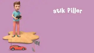 Cıvasız Türkiye - Ayşe ve Mete'nin Maceraları - Atık Piller