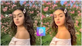 Background Blur + Adjustments | Easy Tutorial using Picsart