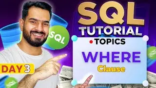 Where Clause | SQL Tutorial | Raghav Decodes