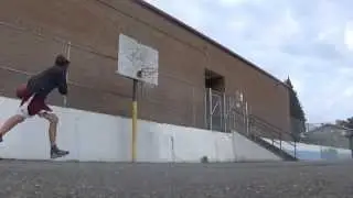 Windmill Arm in Rims, Lobs, BTL Attempts (Low Hoop over Concrete)