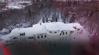 Усадьба Любвино с высоты птичьего полёта
