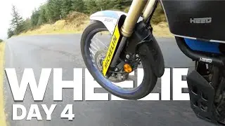 Can I learn to WHEELIE? Day 4