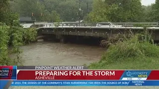 Asheville preparing for additional flooding from Helene