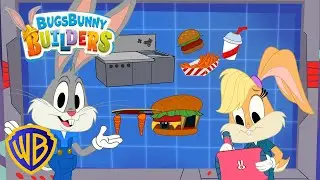 ¡Construyendo la mejor hamburguesería! 🍔🛠 | Bugs Bunny Builders | @WBKidsLatino​